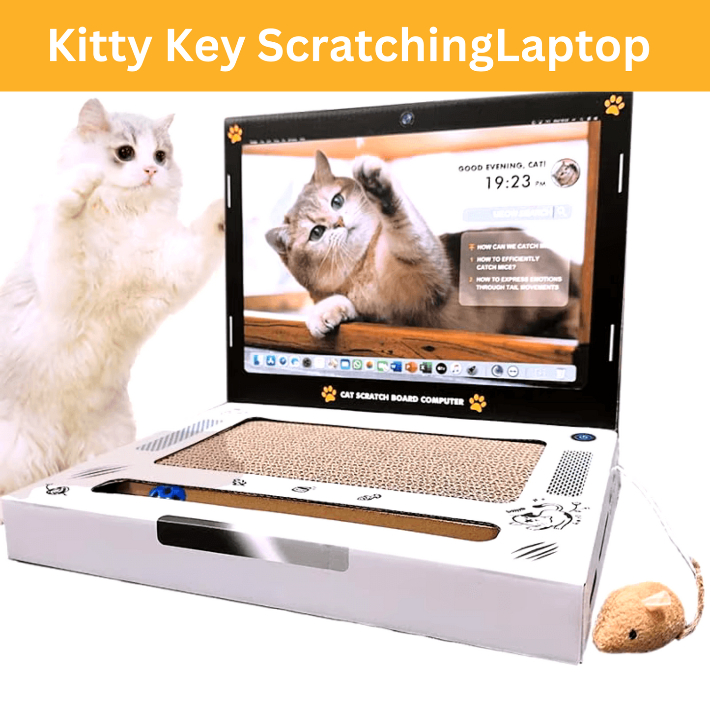 KittyKey Scratching Laptop™