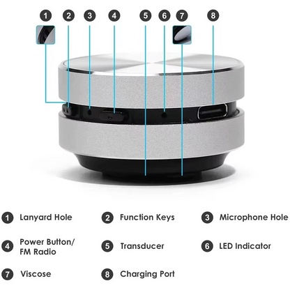 SonicBoom™ | Mini Bone Conduction Speaker